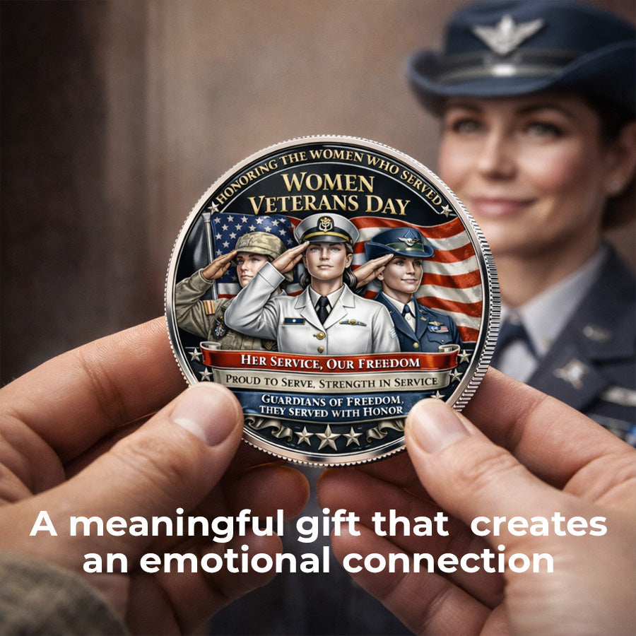 🔥Last Day 50% OFF🔥Women Veterans Day Commemorative Coin
