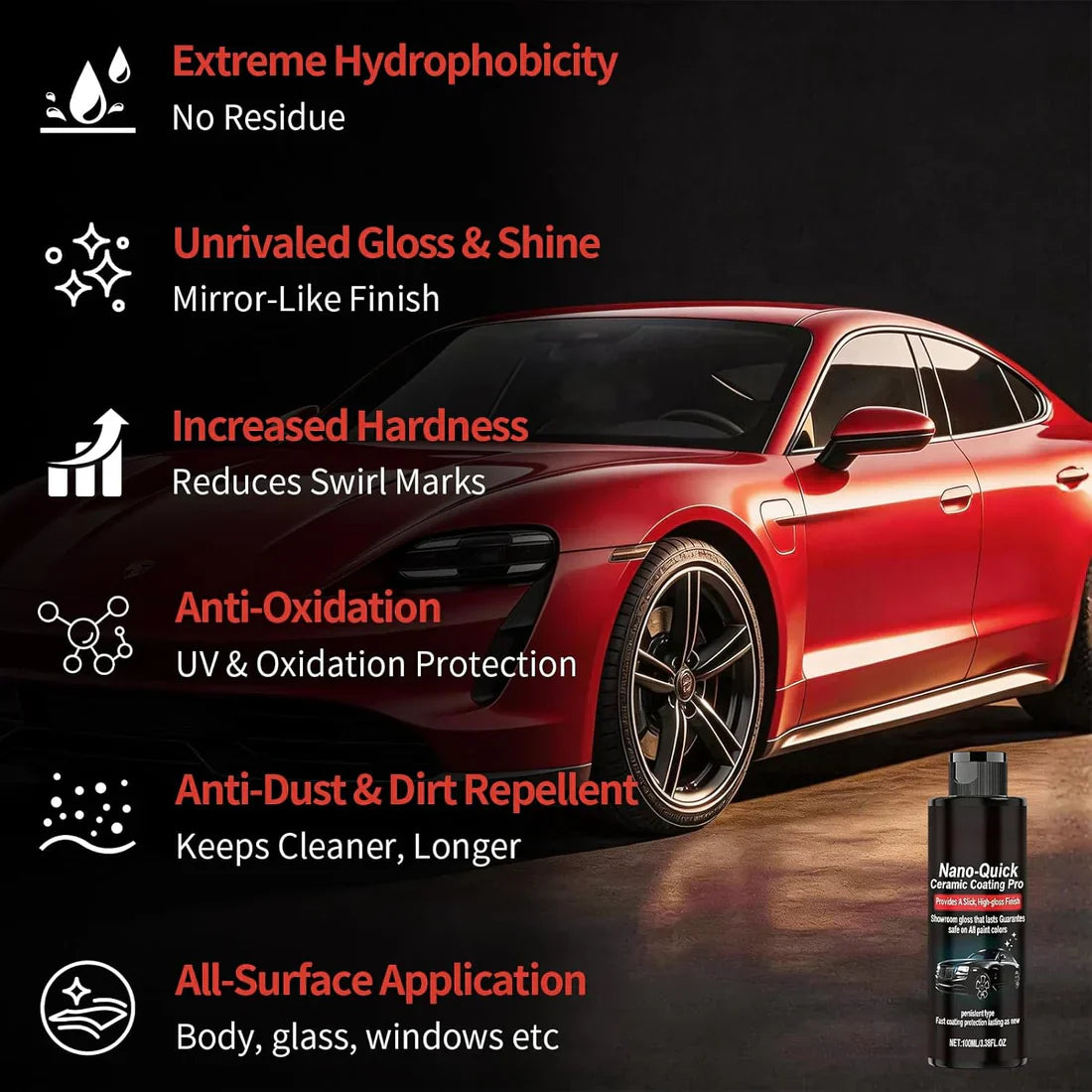 🔥Hot Sale 50% OFF🔥Nano-Ceramic Graphene Exterior Coating