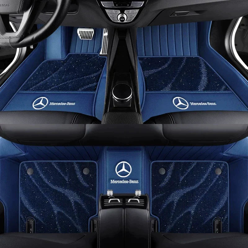 2026 Premium Full-Coverage Leather Car Floor Mats